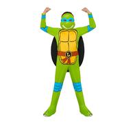 Rubies Costume de Tortues Ninja Leonardo pour enfant - Coquille et demi-masque pour fêtes à thème et Halloween - Taille L