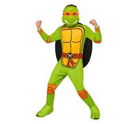 Costume De Garçon TMNT Michelangelo Avec Combinaison Et Masque