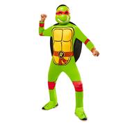 Costume De Garçon TMNT Raphael Avec Jumpsuit Et Masque