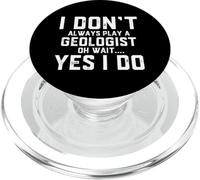 Costume de géologue Amusant = diplômes Professionnels en géologie PopSockets PopGrip pour MagSafe