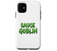 Costume de Gobelin en Sauce pour Barbecue Chef Cuisinier Sauce piquante Sriracha Coque pour iPhone 11