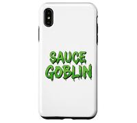 Costume de Gobelin en Sauce pour Barbecue Chef Cuisinier Sauce piquante Sriracha Coque pour iPhone XS Max