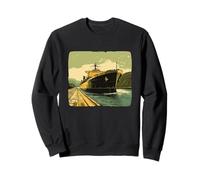 Costume de grand bateau cool pour les amateurs de cargaison et de navires Sweatshirt