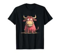 Costume de Gros bétail Souriant pour Les Amateurs de bœuf et de Steak T-Shirt
