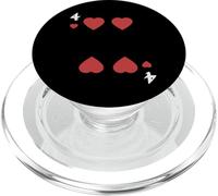 Costume de Groupe d'halloween Four of Hearts Deck of Cards PopSockets PopGrip pour MagSafe