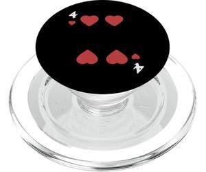 Costume de Groupe d'halloween Four of Hearts Deck of Cards PopSockets PopGrip pour MagSafe