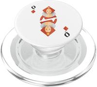 Costume de Groupe Queen of Diamonds Deck of Cards Halloween PopSockets PopGrip pour MagSafe
