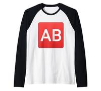 Costume de Groupe sanguin AB Manche Raglan