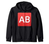Costume de Groupe sanguin AB Sweat à Capuche