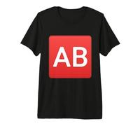 Costume de Groupe sanguin AB T-Shirt Haut de Gamme