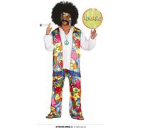 Costume de Hippies - Costume de Hippie pour homme des années 60 taille. M (48-50)