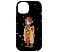 Costume de Hot-Dog Amusant d'âge Moyen Coque pour iPhone 14