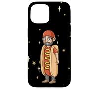 Costume de Hot-Dog Amusant d'âge Moyen Coque pour iPhone 15
