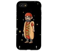 Costume de Hot-Dog Amusant d'âge Moyen Coque pour iPhone SE (2020) / 7/8