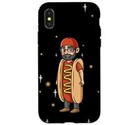 Costume de Hot-Dog Amusant d'âge Moyen Coque pour iPhone X/XS
