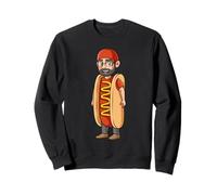 Costume de Hot-Dog Amusant d'âge Moyen Sweatshirt