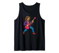 Costume de Jésus de guitare électrique cool pour adultes et enfants Débardeur