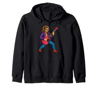 Costume de Jésus de guitare électrique cool pour adultes et enfants Sweat à Capuche