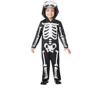 Costume de jeu de r le pour tout-petits de Seasons Mr. Bones, tenues de squelette