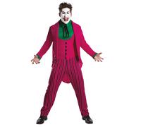 Costume De Joker Pour Homme Deluxe Batman Vilain D'Halloween Tenue Officielle