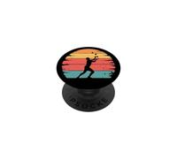 Costume de Jonglerie rétro Sunset Jongleur Vintage Cirque PopSockets PopGrip Adhésif