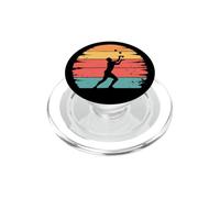 Costume de Jonglerie rétro Sunset Jongleur Vintage Cirque PopSockets PopGrip pour MagSafe
