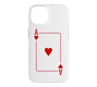 Costume de Joueur de Poker Ace of Hearts pour Halloween Coque pour iPhone 14