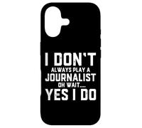 Costume de Journaliste Amusant pour journalistes locaux Coque pour iPhone 17