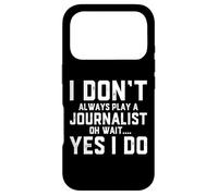 Costume de Journaliste Amusant pour journalistes locaux Coque pour iPhone 17 Pro
