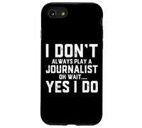 Costume de Journaliste Amusant pour journalistes locaux Coque pour iPhone SE (2020) / 7/8