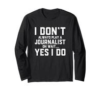Costume de Journaliste Amusant pour journalistes locaux Manche Longue