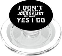 Costume de Journaliste Amusant pour journalistes locaux PopSockets PopGrip pour MagSafe