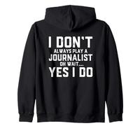 Costume de Journaliste Amusant pour journalistes locaux Sweat à Capuche