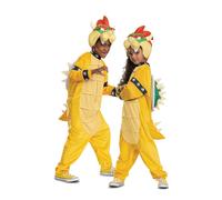 Costume De Jumpsuit À Capuche Pour Enfant Super Mario BROS Bowser