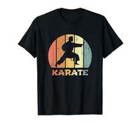 Costume de karaté vintage arts martiaux karaté uniforme T-Shirt