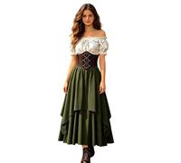 Costume de la Renaissance pour femme, ensemble médiéval pour les occasions formelles