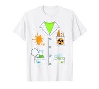 Costume de Laboratoire Blanc pour Scientifique ou chimiste T-Shirt