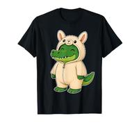 Costume de Lama de Crocodile Kawaii pour Filles et Enfants T-Shirt