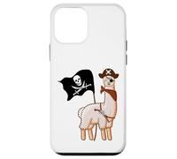 Costume de lama pirate mignon drôle d'aventure animale Coque pour iPhone 12 mini