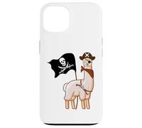Costume de lama pirate mignon drôle d'aventure animale Coque pour iPhone 13