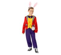 Costume De Lapin Blanc Pour Garçons Tenue De Fête Alice Au Pays Des Merveilles