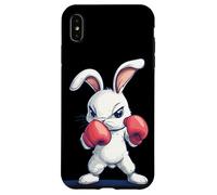 Costume de lapin fou avec gants de boxe Coque pour iPhone XS Max