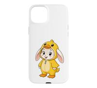 Costume de Lapin Kawaii dans Un Canard pour Filles et Enfants Coque pour iPhone 15 Plus
