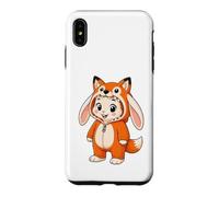 Costume de Lapin Kawaii dans Un Renard pour Filles et Enfants Coque pour iPhone XS Max