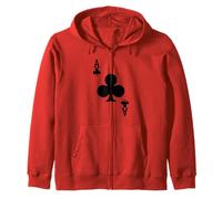 Costume de l'As de Trèfle Sweat à Capuche