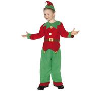 Costume De L'Elfe Smiffys Aide De Noël Unisexe Enfant Costume De Noël 24507