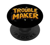 Costume de l'emblème Nice Trouble Maker PopSockets PopGrip Adhésif