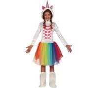 Costume de licorne avec tutu pour fille, taille:140/146