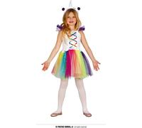 Costume de licorne pour enfants Fantasy blanc-mauve-rose