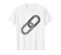 Costume de Lien hyperlien T-Shirt Graphique avec Valeur, Homme, Blanc, S